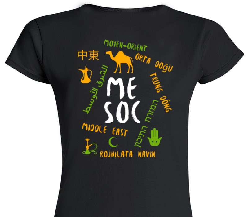Custom Womens Soft Style 100% Cotton Black T-Shirt