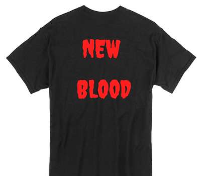 Custom Gildan 100% Cotton Black T-Shirt