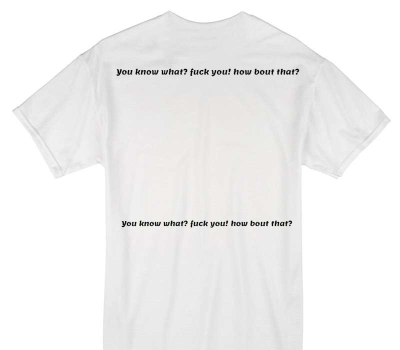 Custom Gildan 100% Cotton White T-Shirt