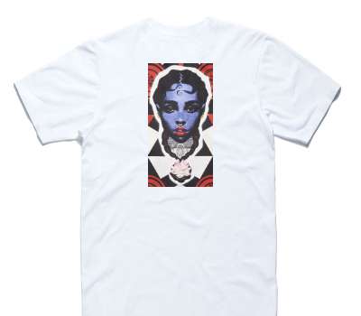 Custom AS Colour 100% Cotton White T-Shirt
