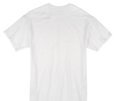 Custom Gildan 100% Cotton White T-Shirt