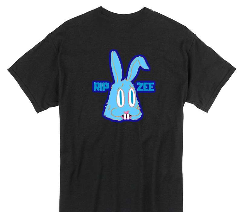 Custom Gildan 100% Cotton Black T-Shirt