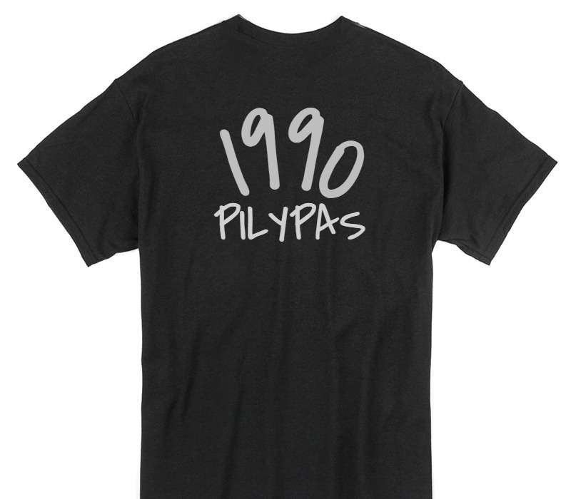 Custom Gildan 100% Cotton Black T-Shirt