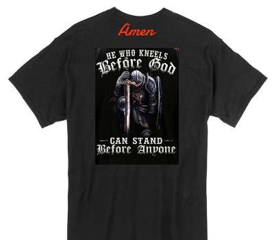 Custom Gildan 100% Cotton Black T-Shirt
