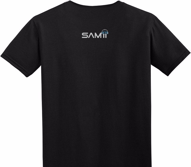 Custom Adult Soft Style 100% Cotton Black T-Shirt