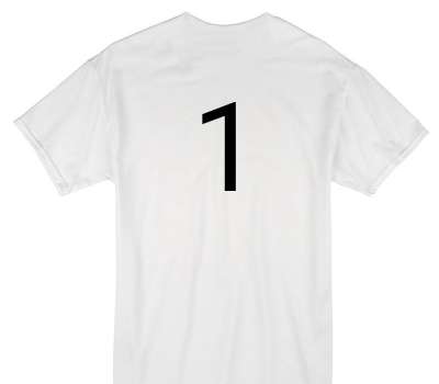 Custom Gildan 100% Cotton White T-Shirt