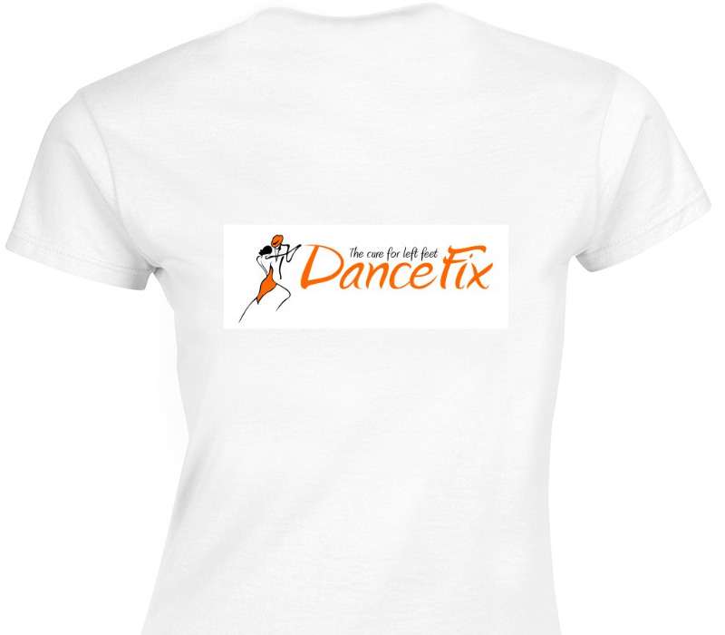 Custom Womens Soft Style 100% Cotton White T-Shirt
