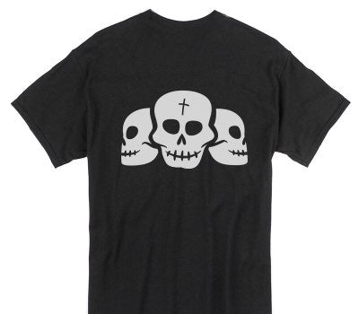 Custom Gildan 100% Cotton Black T-Shirt