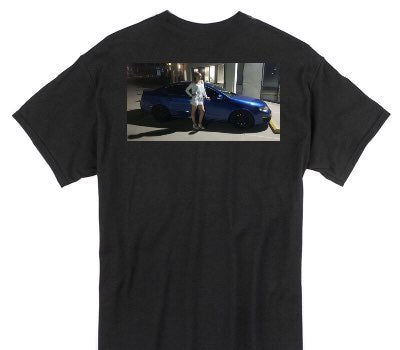Custom Gildan 100% Cotton Black T-Shirt