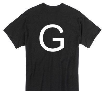 Custom Gildan 100% Cotton Black T-Shirt