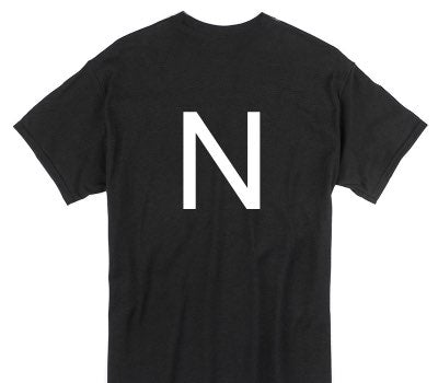 Custom Gildan 100% Cotton Black T-Shirt