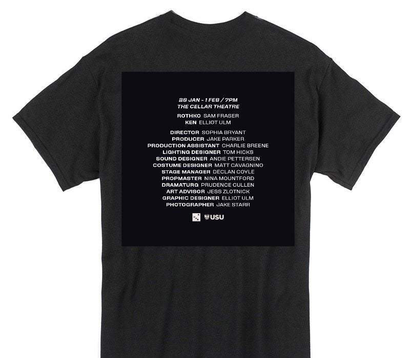 Custom Gildan 100% Cotton Black T-Shirt