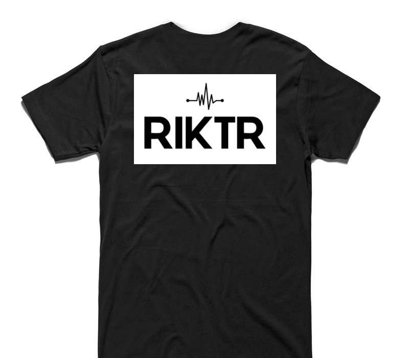 Custom AS Colour 100% Cotton Black T-Shirt