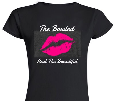 Custom Womens Soft Style 100% Cotton Black T-Shirt