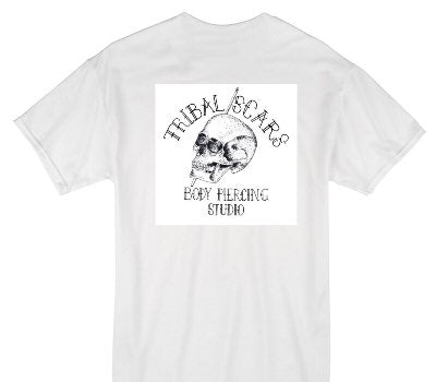 Custom Gildan 100% Cotton White T-Shirt