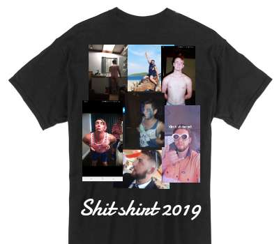 Custom Gildan 100% Cotton Black T-Shirt