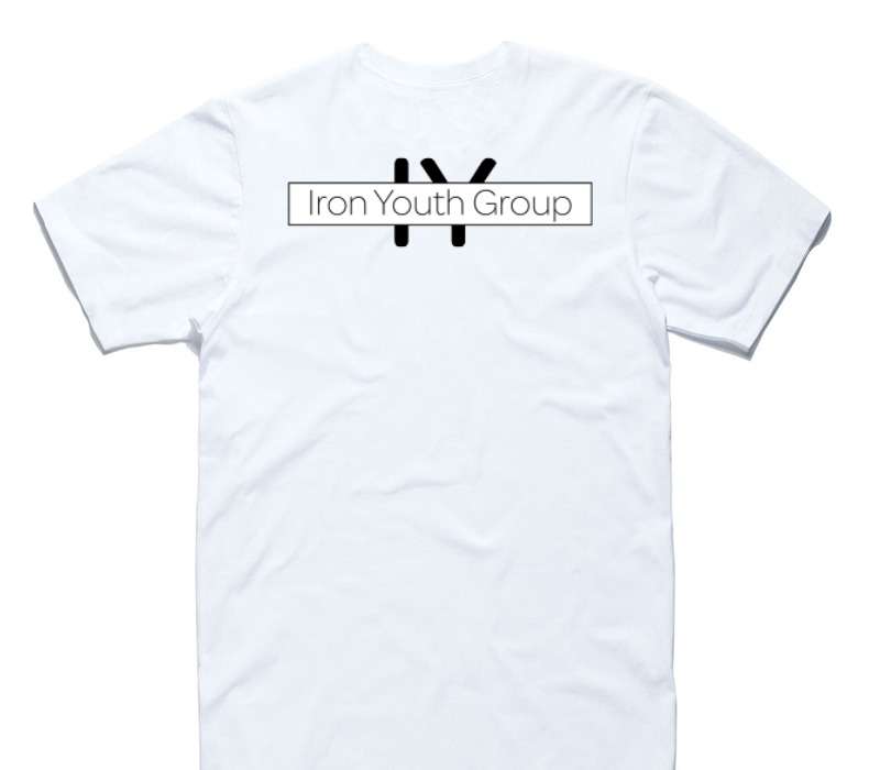 Custom AS Colour 100% Cotton White T-Shirt