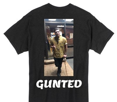 Custom Gildan 100% Cotton Black T-Shirt