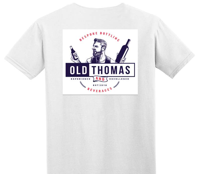Custom Adult Soft Style 100% Cotton White T-Shirt