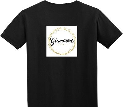 Custom Adult Soft Style 100% Cotton Black T-Shirt
