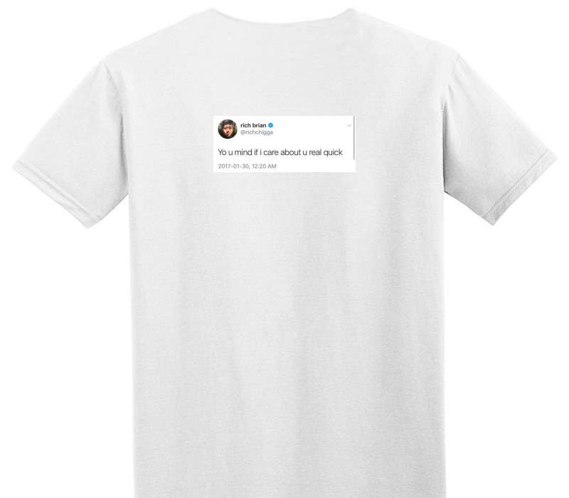 Custom Adult Soft Style 100% Cotton White T-Shirt