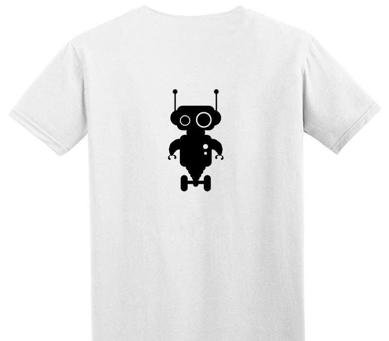 Custom Adult Soft Style 100% Cotton White T-Shirt