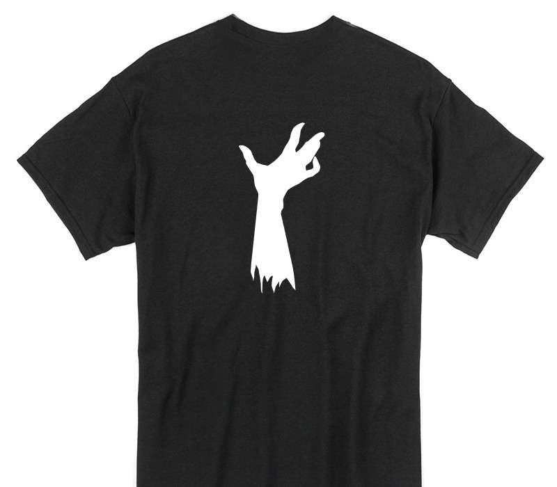 Custom Gildan 100% Cotton Black T-Shirt