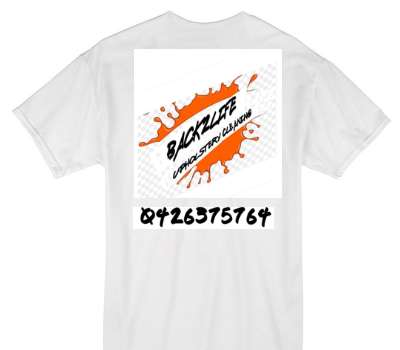 Custom Gildan 100% Cotton White T-Shirt