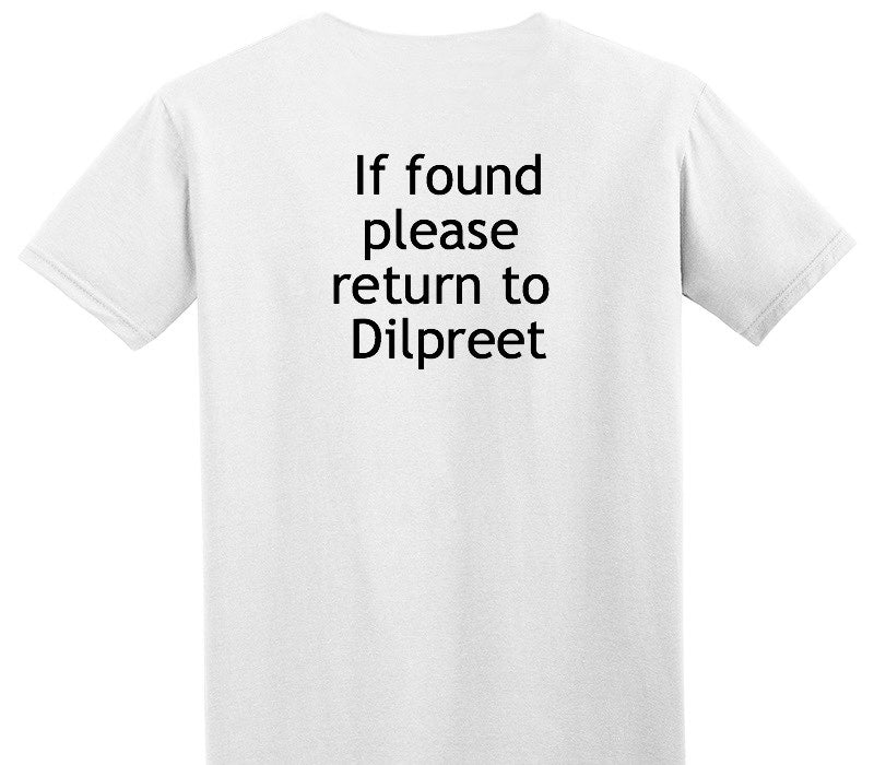 Custom Adult Soft Style 100% Cotton White T-Shirt