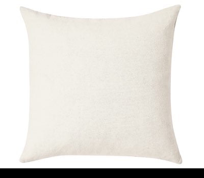 Custom Cushion Cover 50cm x 50 cm Off White