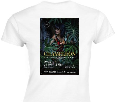 Custom Womens Soft Style 100% Cotton White T-Shirt
