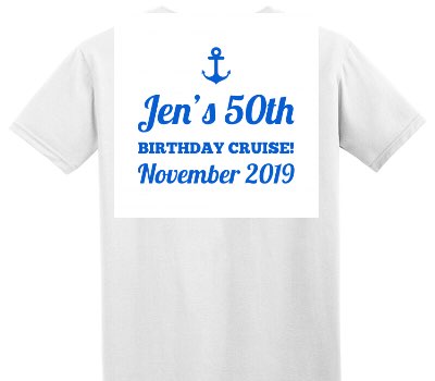 Custom Adult Soft Style 100% Cotton White T-Shirt