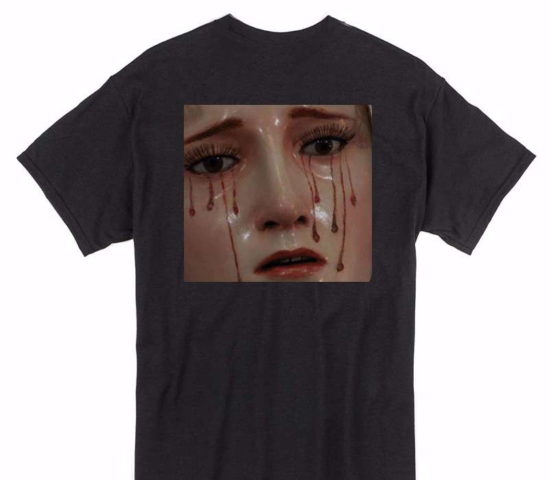 Custom Gildan 100% Cotton Black T-Shirt