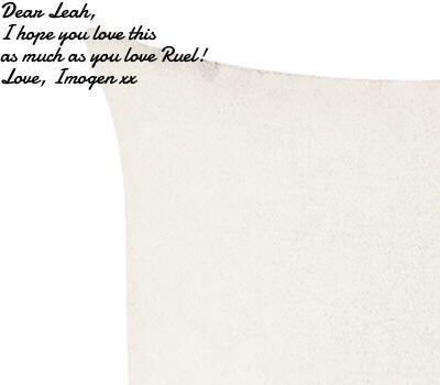 Custom Cushion Cover 50cm x 50 cm Off White