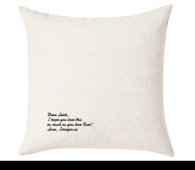 Custom Cushion Cover 50cm x 50 cm Off White