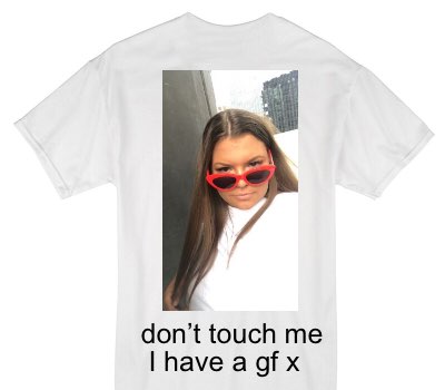 Custom Gildan 100% Cotton White T-Shirt