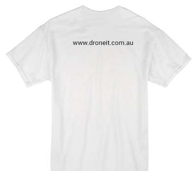 Custom Gildan 100% Cotton White T-Shirt