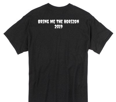 Custom Gildan 100% Cotton Black T-Shirt