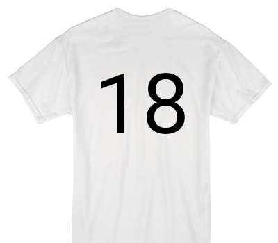 Custom Gildan 100% Cotton White T-Shirt