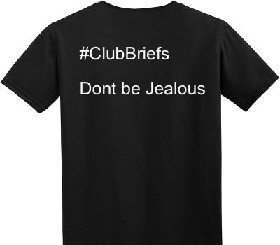 Custom Adult Soft Style 100% Cotton Black T-Shirt