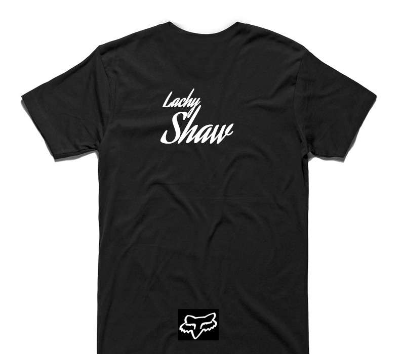Custom AS Colour 100% Cotton Black T-Shirt