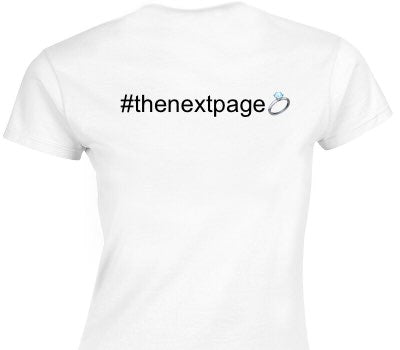 Custom Womens Soft Style 100% Cotton White T-Shirt