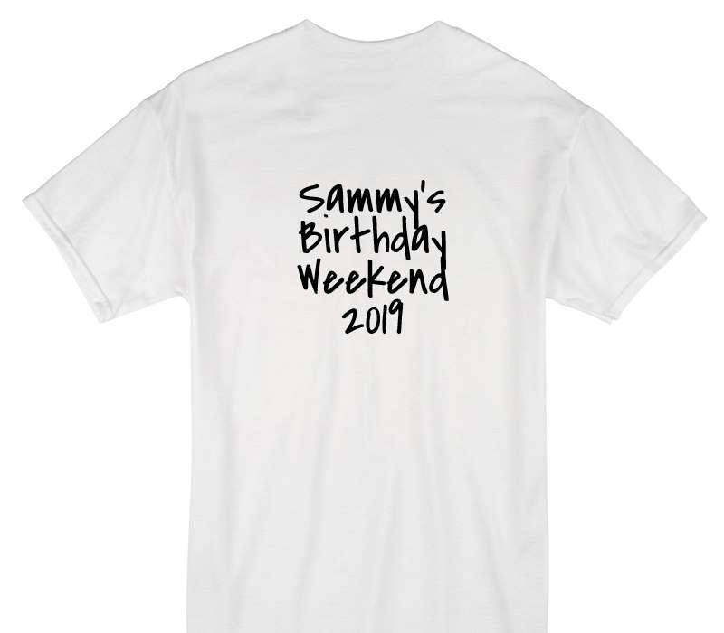 Custom Gildan 100% Cotton White T-Shirt