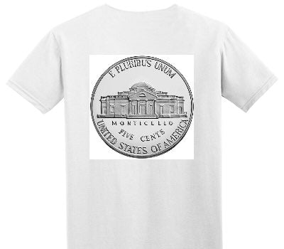 Custom Adult Soft Style 100% Cotton White T-Shirt