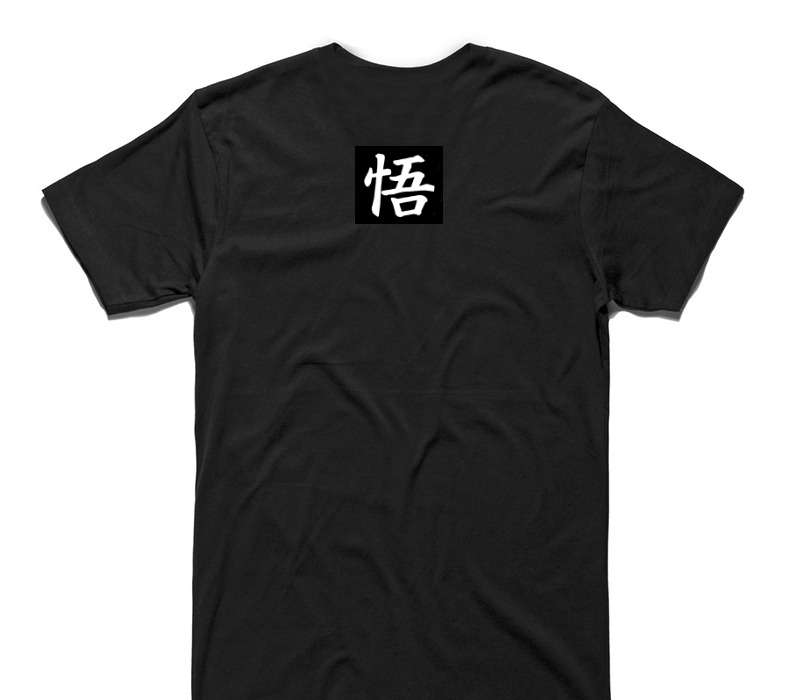 Custom AS Colour 100% Cotton Black T-Shirt