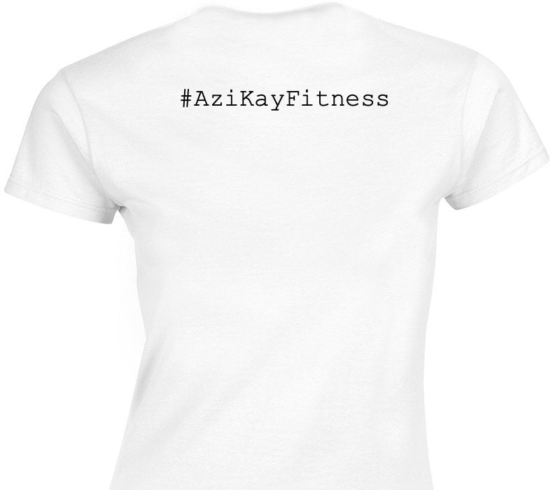 Custom Womens Soft Style 100% Cotton White T-Shirt