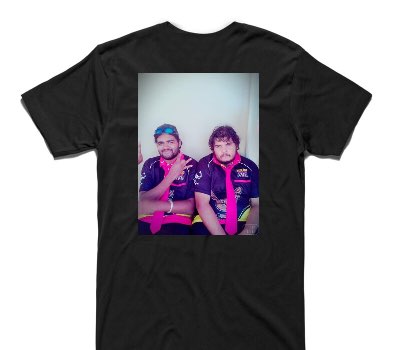 Custom AS Colour 100% Cotton Black T-Shirt