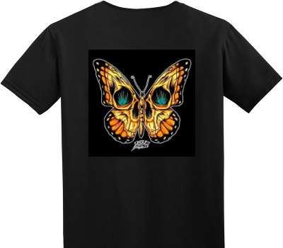 Custom Adult Soft Style 100% Cotton Black T-Shirt