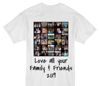 Custom Gildan 100% Cotton White T-Shirt