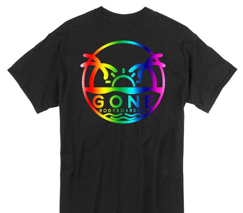 Custom Gildan 100% Cotton Black T-Shirt